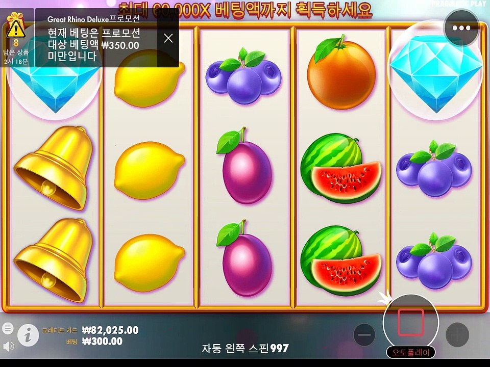 sm카지노 / 슬롯 / 프라그마틱 엑스트라쥬시 / 배팅영상후기